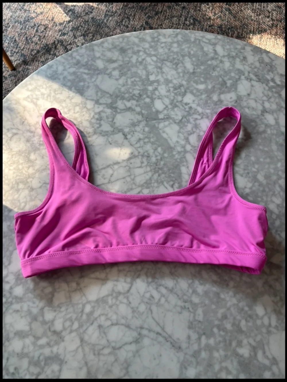 SKIMS Tank Bikini Swim Top Size XL